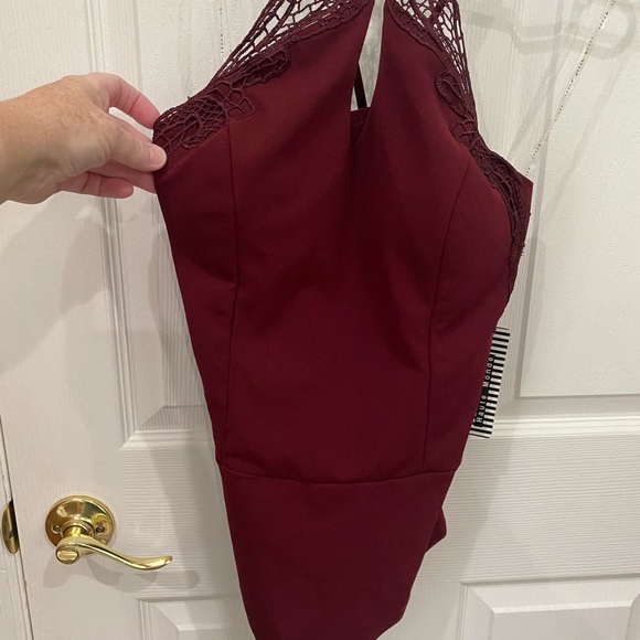 Burgundy Bodysuit Haute Monde NWT - Picture 3 of 7